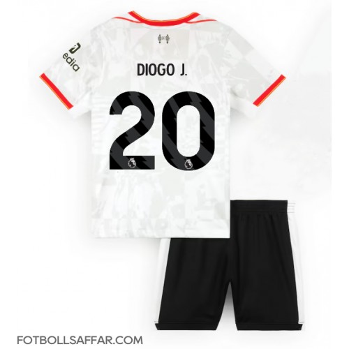 Liverpool Diogo Jota #20 Tredje Dräkt Barn 2024-25 Kortärmad (+ Korta byxor)